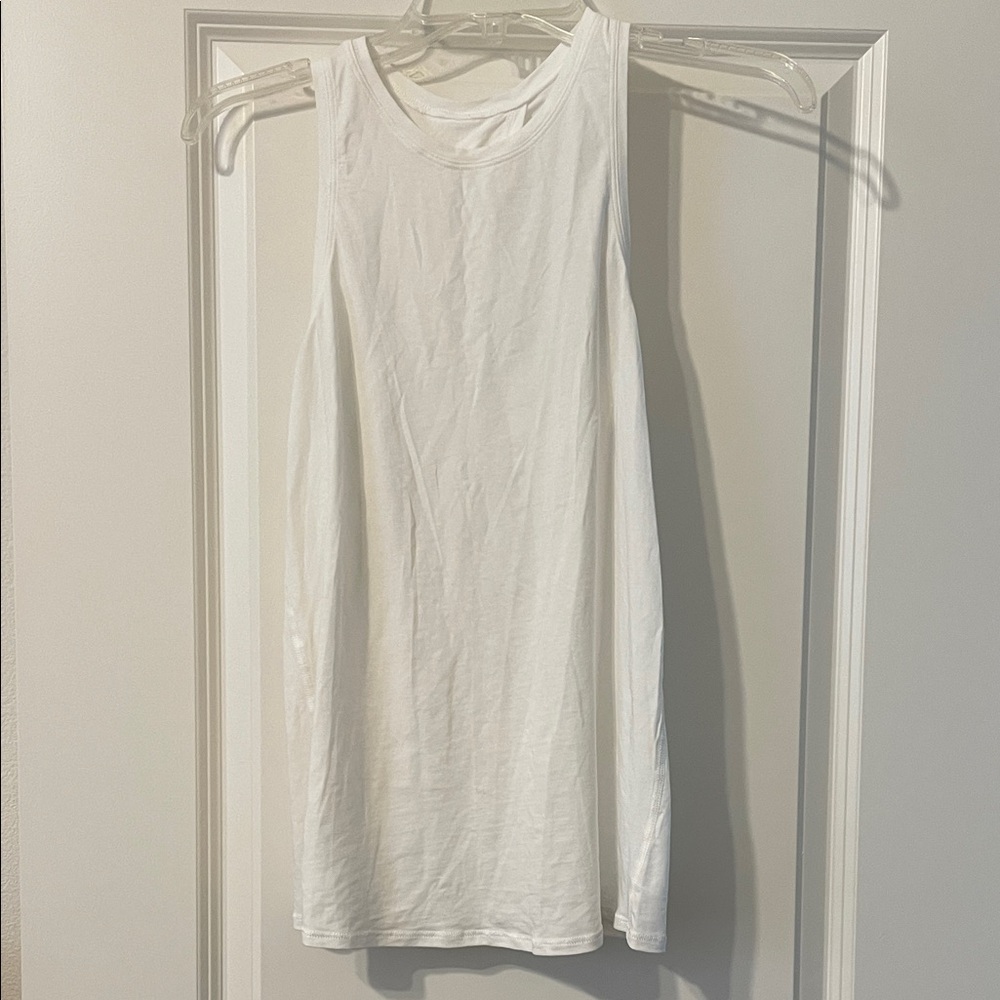 Lululemon athletica White Tank Top size 4